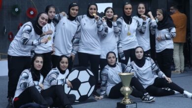 اختتامیه رقابتهای فوتسال بانوان «جام ریحانه»