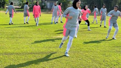 اولین تمرین ملی پوشان در میانمار