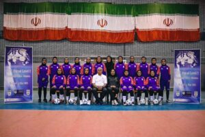 برگزاری دوره مربیگری سطح دو فوتسال بانوان