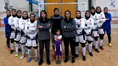 حریفان بانوان فوتسالیست پلدختری مشخص شدند