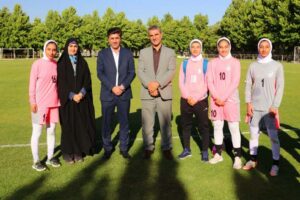 حضور مسئولان فدراسیون در تمرین تیم ملی فوتبال بانوان
