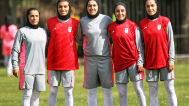 برگزاری نخستین تمرین تیم ملی فوتبال بانوان