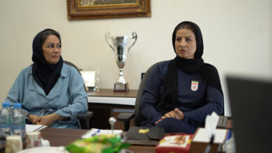 جلسه سرمربیان تیم های ملی فوتبال بانوان با تاج