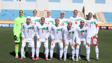 برتری دختران جوان ایران در دیدار تشریفاتی