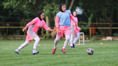 برگزاری دیدار تدارکاتی تیم ملی فوتبال بانوان