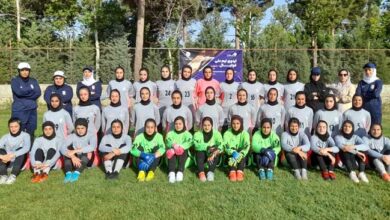 برگزاری تمرینات تیم ملی فوتبال نوجوانان