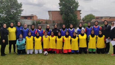 تیم بانوان نساجی مازندران در مسیر شکل‌گیری