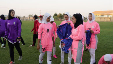 برگزاری اردوی انتخابی دختران نوجوان در بوشهر