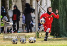 تصاویر دیدار ملی پوشان نوجوان مقابل مقاومت البرز