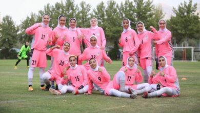 برگزاری اردوی آماده سازی ملی پوشان نوجوان