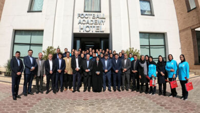 تیم ملی فوتبال زنان بدرقه شد