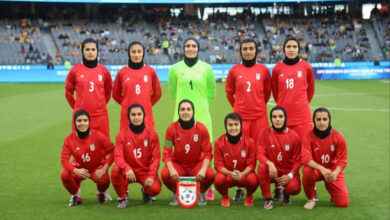 بازی تدارکاتی زنان ایران و اردن در آذرماه