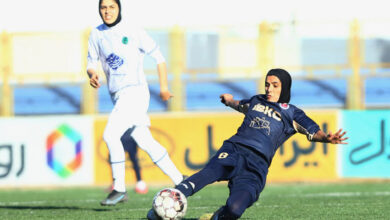 دربی فوتبال زنان برنده نداشت