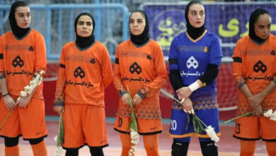 جشنواره گل دختران آبادان در سوپرلیگ فوتسال