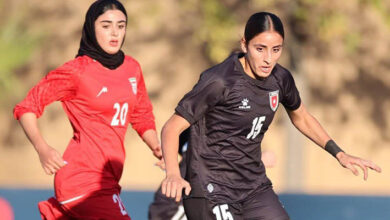 شکست زنان ایران مقابل اردن