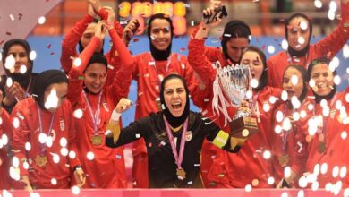 خاطره بازی AFC با قهرمانی تیم ملی فوتسال زنان