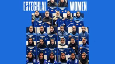 رونمایی آبیها از تیم فوتبال زنان استقلال