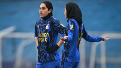 اولین پیروزی دختران آبیپوش