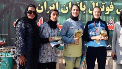 سخناخ قهرمان اولین دوره مسابقات مینی‌فوتبال زنان