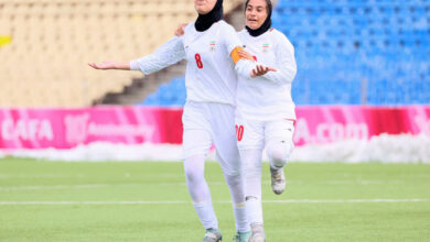 پیروزی دختران ایران مقابل قرقیزستان