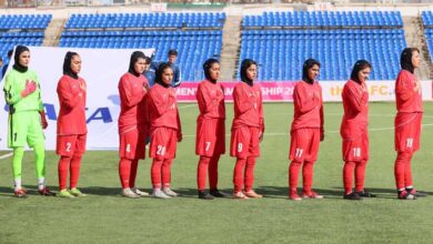 پیروزی نوجوانان دختر ایران مقابل تاجیکستان