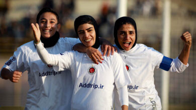 خاتون در راه نبرد تاریخی در آسیا