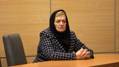حضور نایب رئیس زنان در جمع ملی پوشان فوتسال