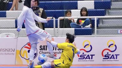 نایب قهرمانی زنان ایران در تورنمنت تایلند