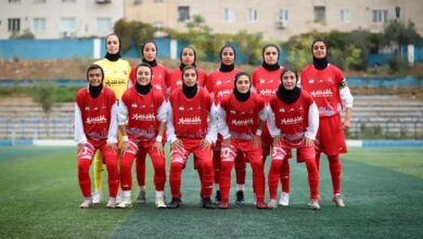 زنان پرسپولیس با توپ پر در راه لیگ برتر