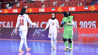 رقبای احتمالی فوتسال زنان ایران در مرحله حذفی جام ملتها