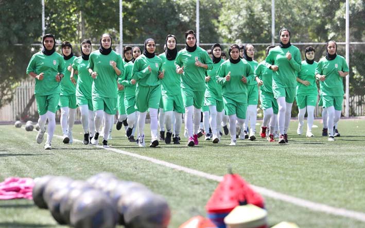 آغاز تمرینات تیم ملی فوتبال زنان