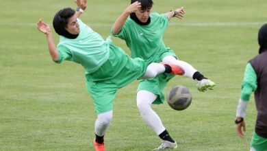 پیگیری تمرینات ملی‌پوشان در ورزشگاه کارگران