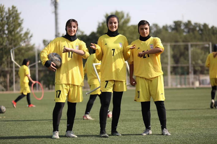 پیگیری تمرینات دختران زیر ۲۰ سال فوتبال ایران