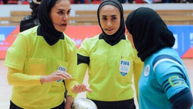 قضاوت فتحی و ناظمی در جام جهانی فوتسال زنان