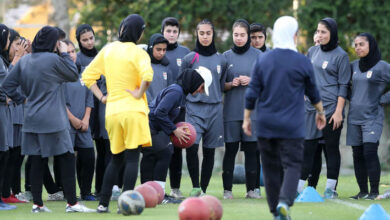 پیگیری تمرینات تیم ملی فوتبال دختران نوجوان