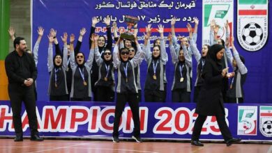 خراسان رضوی قهرمان لیگ فوتسال دختران زیر 17 سال شد