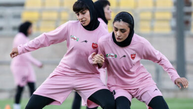 مرور برنامههای تاکتیکی در دومین تمرین زنان پرسپولیس