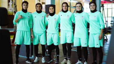 تمرین بدنسازی ملی‌پوشان فوتبال در ساختمان پک