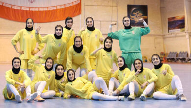 پیروزی تیم ملی فوتسال دختران نوجوان برابر آرمینه تهران