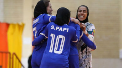 هفته چهارم لیگ برتر فوتسال زنان | آبادان باخت، اصفهان رنگ آبی گرفت |