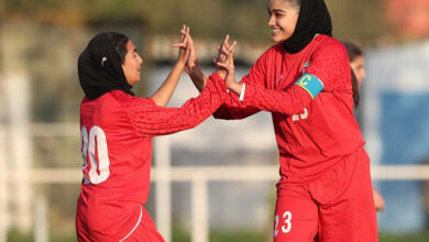 پیروزی دختران نوجوان ایران مقابل عربستان