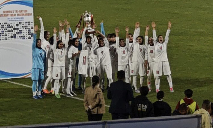 ایران قهرمان تورنمنت سهجانبه هند شد