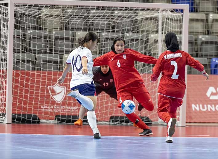 دختران ایران قهرمان بازیهای آسیایی بحرین