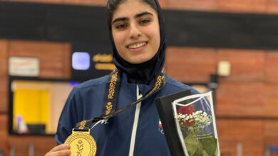 این موفقیت را به دختران ایران تقدیم می‌کنم