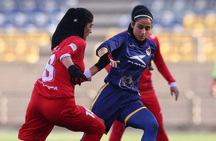 هفته هفتم لیگ برتر فوتبال زنان | پيروزی مدعيان و شکست پرسپوليس