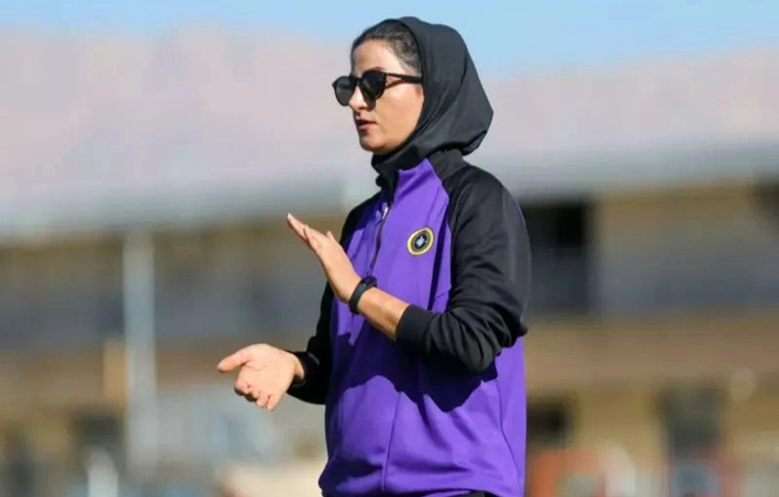 خوشحالم که می‌توانم الهام‌بخش مربیان زن جوان ایران باشم