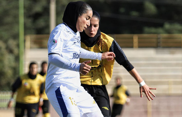 هفته نهم لیگ برتر فوتبال زنان | جشنواره گل در غياب خاتون