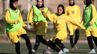 برگزاری تمرینات تیم ملی فوتبال دختران زیر 18 سال