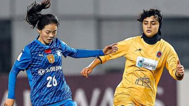 شکست خاتون مقابل مدافع قهرمانی