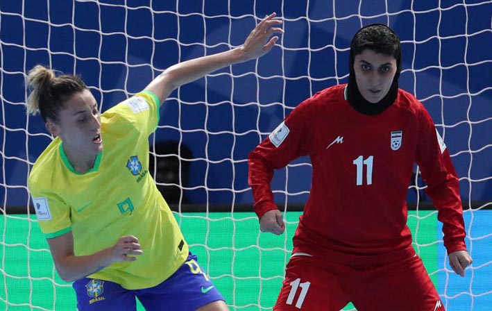 جام جهانی فوتسال زنان | شاگردان مظفر مغلوب برزیل شدند